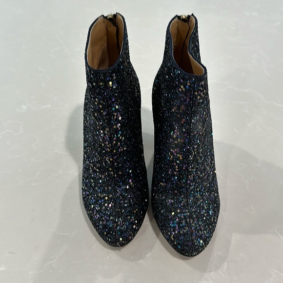 Charlotte Olympia Shoes - Charlotte Olympia Glitter Boots size 36. Worn once